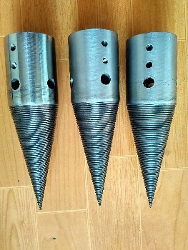劈木新利器 劈柴鉆頭與分裂錐的完美結合